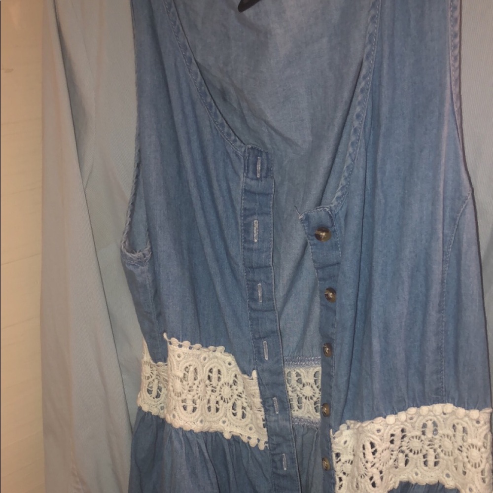 Denim dress